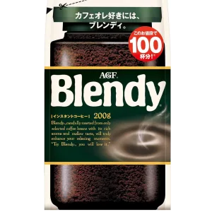 AGF Blendy Instant Coffee Refill Bag 200g dissolves in water Made in JAPAN – Tokyo Sakura Mall