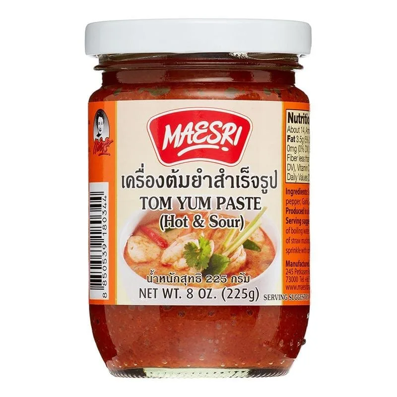 Maesri Tom Yum Paste (Hot & Sour)