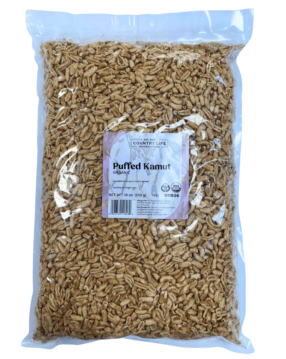Puffed Kamut, Organic