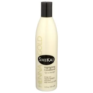 Shikai – Conditioner, Highlighting Henna Gold, 12 Oz – Pack of 3