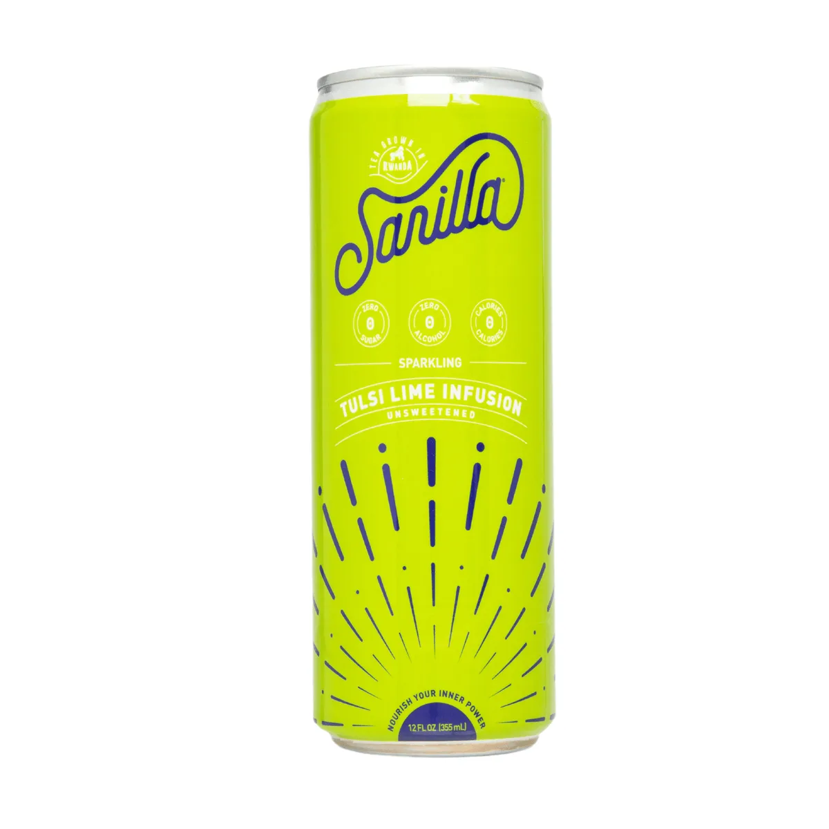 Sarilla Organic Antioxidant Chamomile Lime Spritzer – 12 Cans
