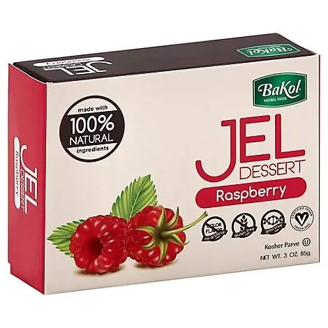 Bakol Jel Dessert Raspberry – Delicious & Convenient