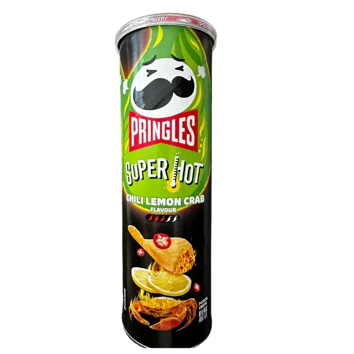 Pringles Super Hot Chili Lemon Crab