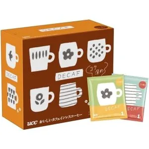 UCC Delicious Decaffeinated Caffeinated Coffee Drip Coffee 50 Pack JAPAN – Tokyo Sakura Mall