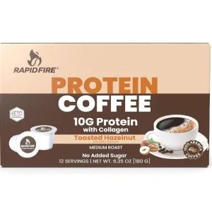Rapid Fire Coffee Pods Toasted Hazelnut 12 Ea – Pack Of 4