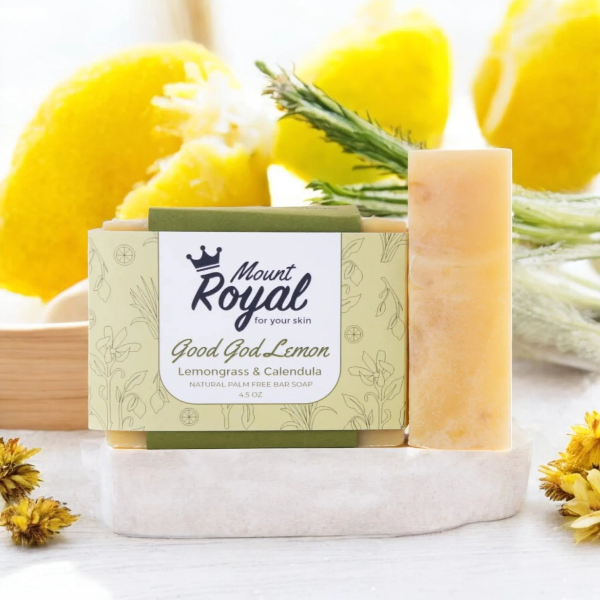 Good God, Lemon- Lemongrass & Calendula Bar