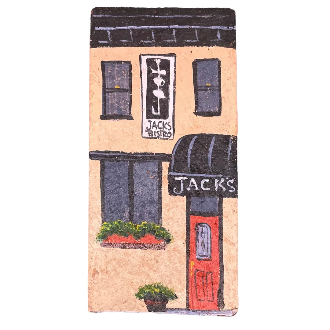 Linda Amtmann Hand Painted Brick – Jack’s