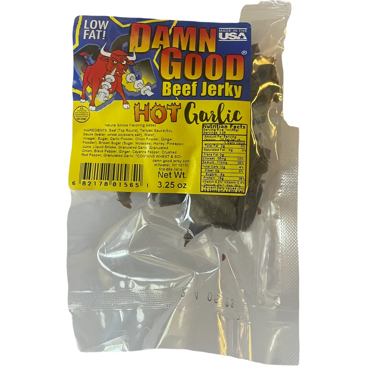 Damn Good Hot Garlic Beef Jerky