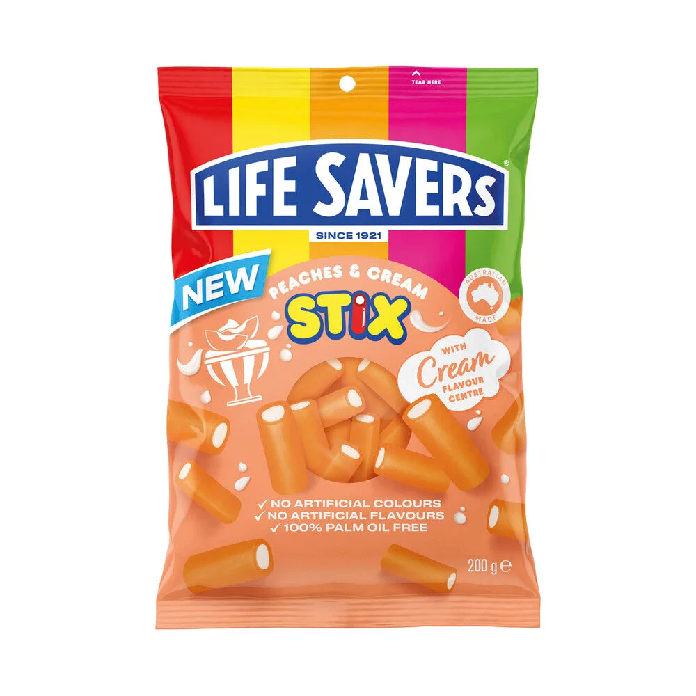 Lifesavers Stix – Peaches & Cream