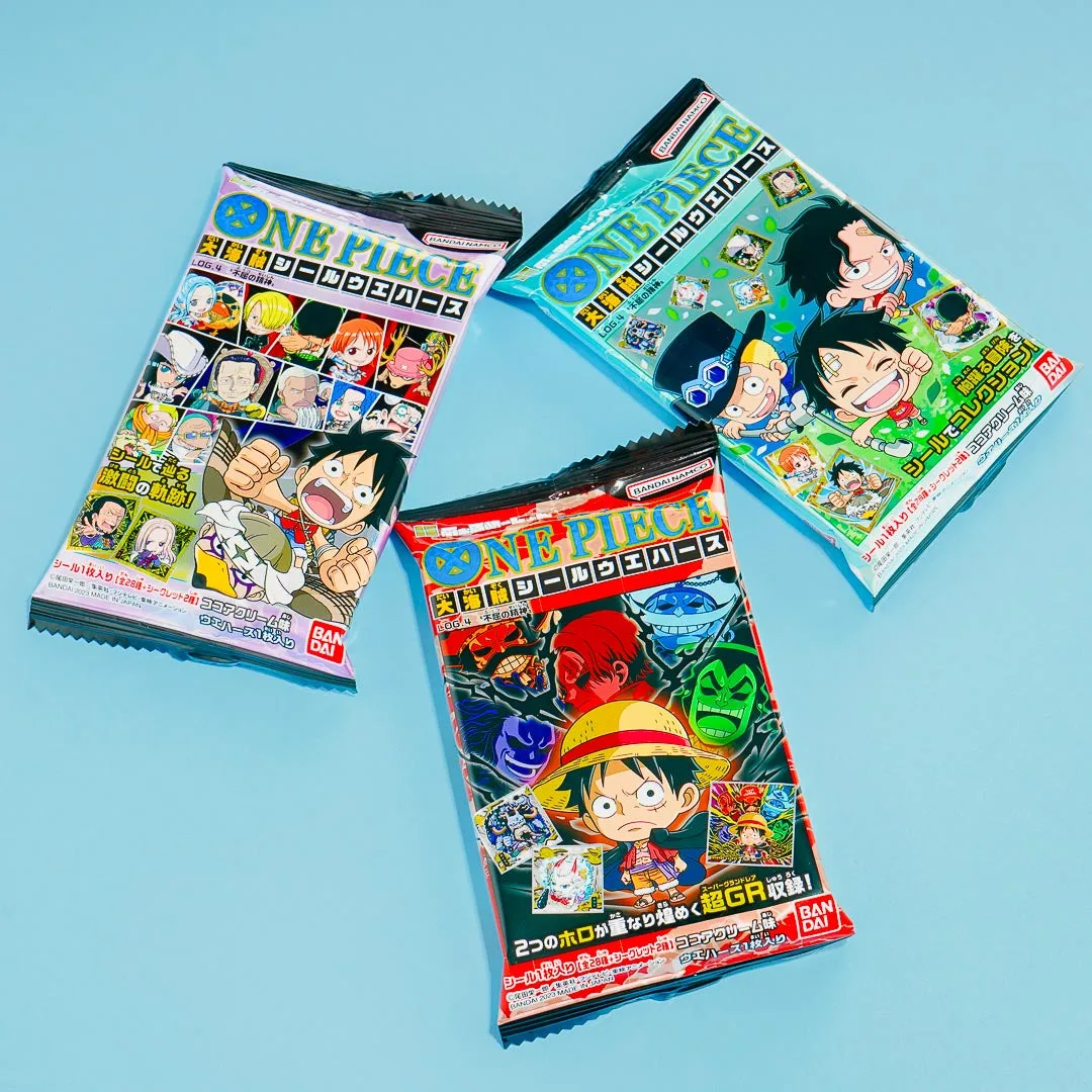 One Piece Large Pirate Wafer With Sticker