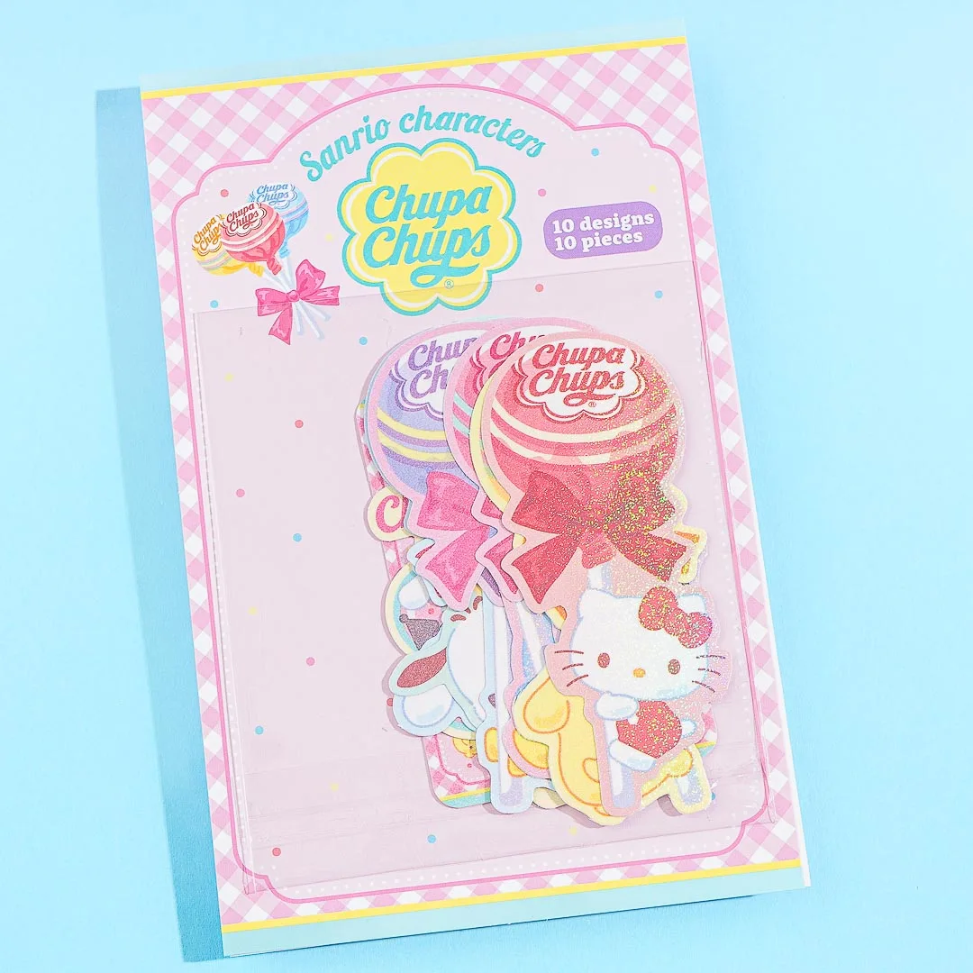Sanrio Characters x Chupa Chups Sticker Set