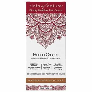 Tints of Nature – Semi-Permanent Golden Blonde Hair Dye Henna Cream, 2