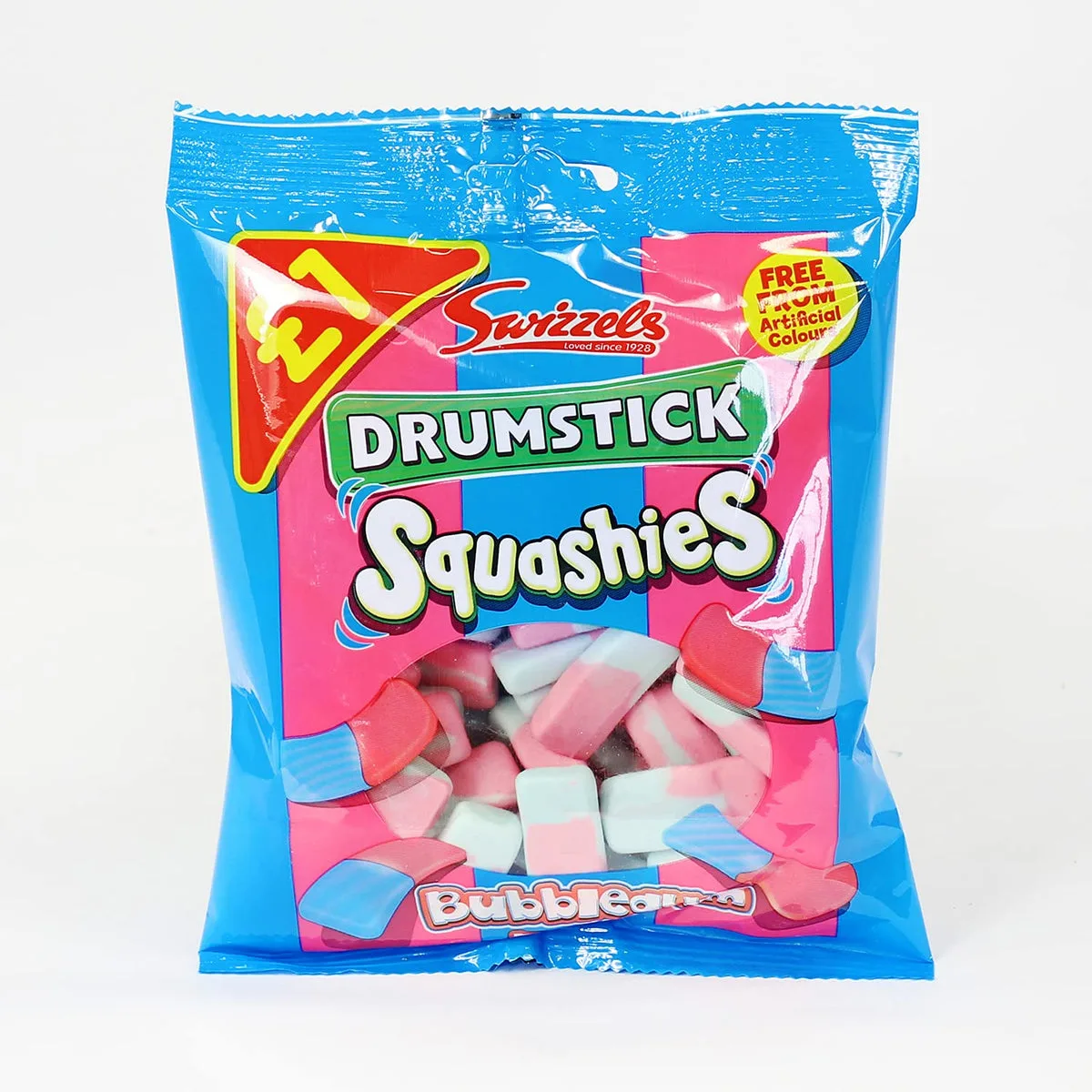 Swizzles Squashies Drumstick – Bubble gum