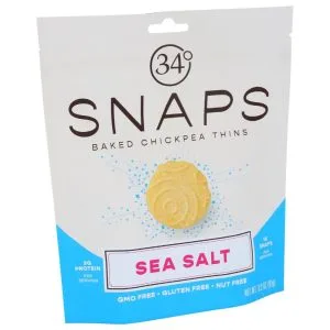 34 Degrees – Sea Salt Snaps, 3.2 Oz