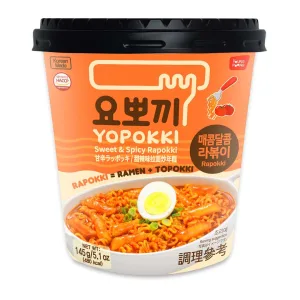Yopokki Sweet And Spicy Cup Rapokki