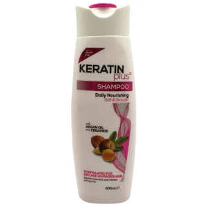 Keratin Plus – Daily Nourishing Shampoo (PINK) – 200 ML