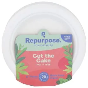 Repurpose Plates 6in Dessert 20pc – Pack Of 24
