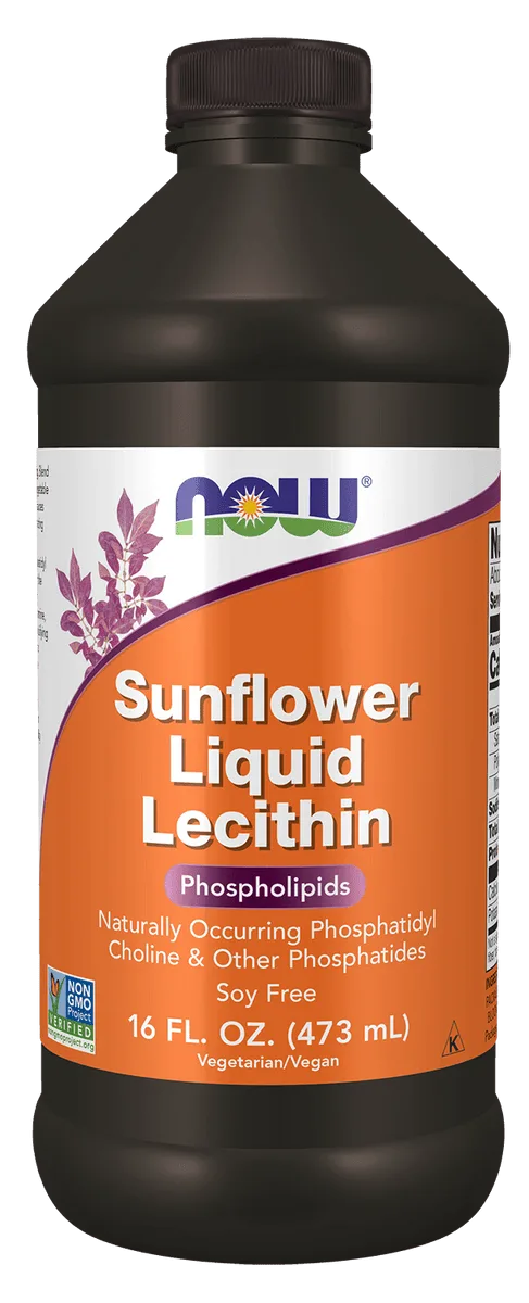 Sunflower Lecithin, Non-GMO, Liquid