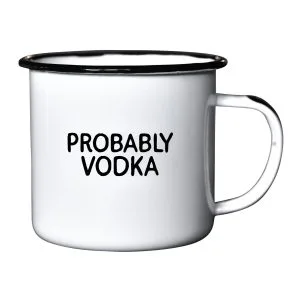 Swag Brewery – Probably Vodka | Enamel Mug