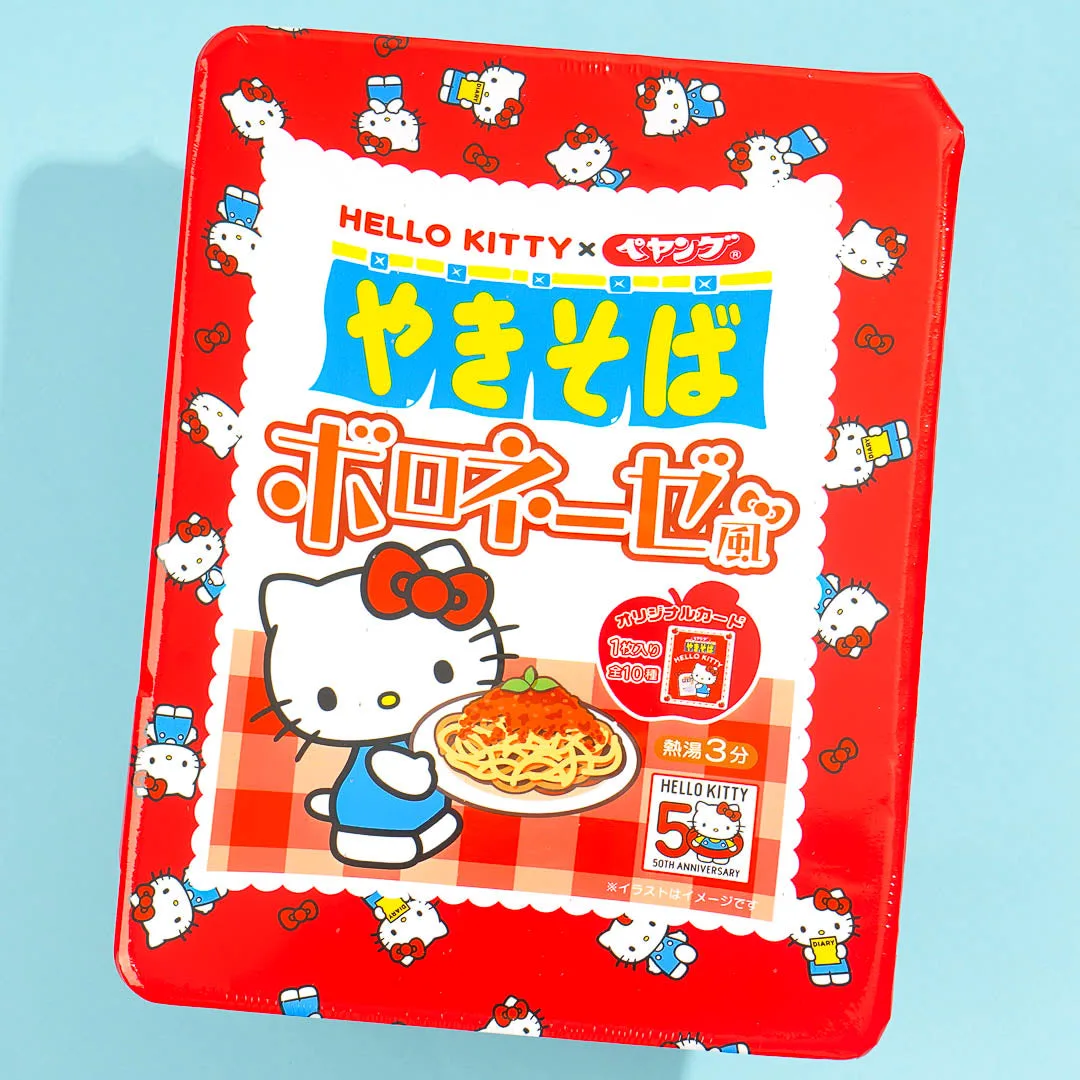 Hello Kitty x Peyoung Bolognese-Style Yakisoba