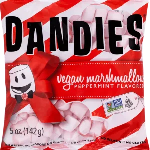 Dandies – Vegan Peppermint Marshmallows, 5 oz | Pack of 10