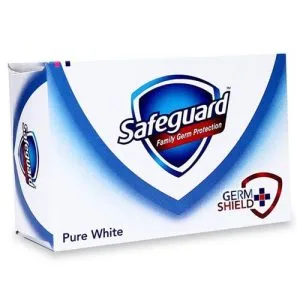 Safeguard – Pure White- Family Germ Protection – Soap Bar (White) – 130g G