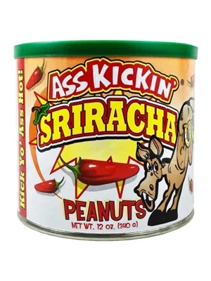 Ass Kickin Sriracha Peanuts