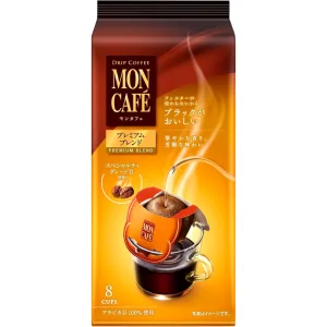 Mon Café Premium Blend Drip Coffee 8 Servings – Specialty Japanese Single Serve – Made in JAPAN – Tokyo Sakura Mall