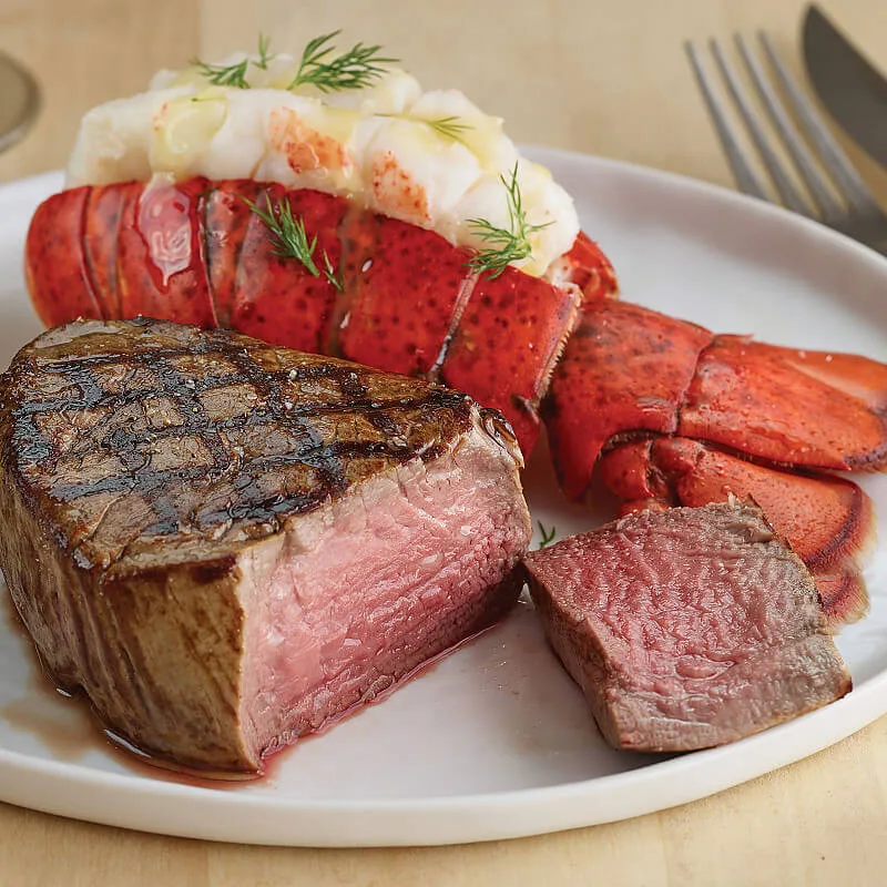 Super Trimmed™ Filet Mignon and North Atlantic Lobster Tails
