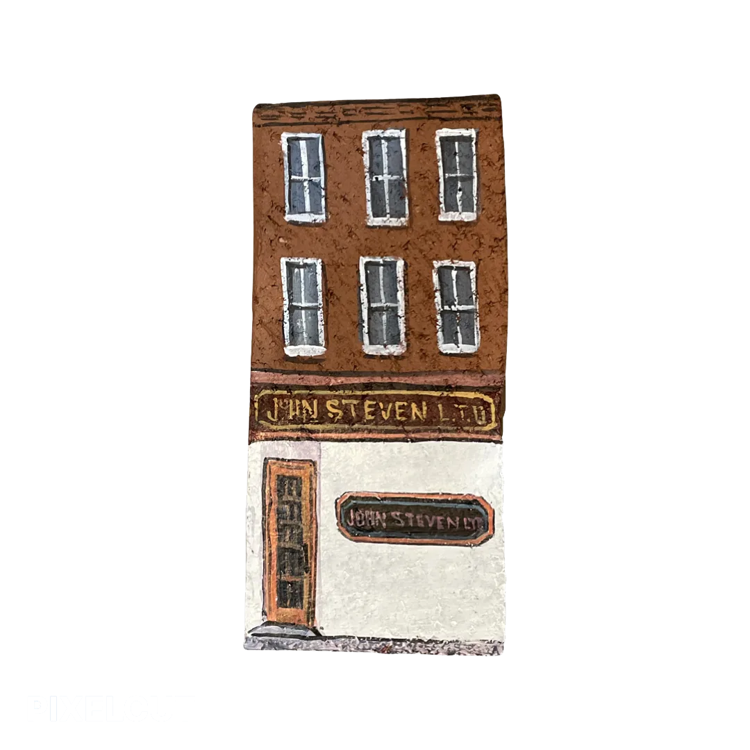 Linda Amtmann Hand Painted Brick- John Steven