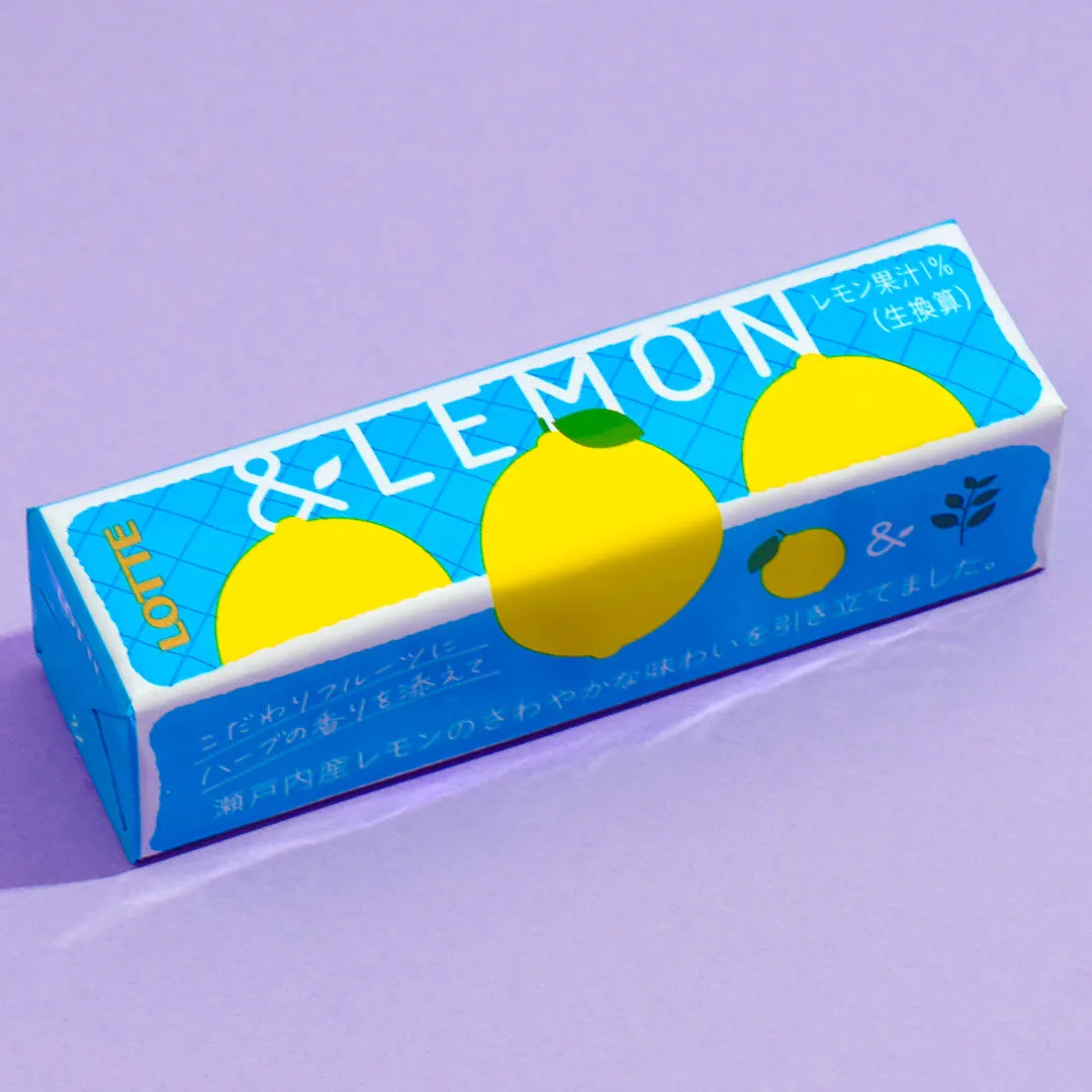 Lotte & Lemon Chewing Gum