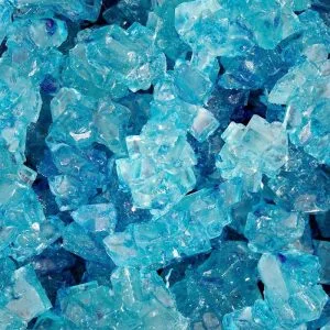 Blue Rock Candy on String Blue Raspberry