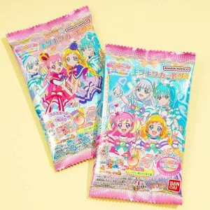 Wonderful Pretty Cure! Glittery Card With Gummy
