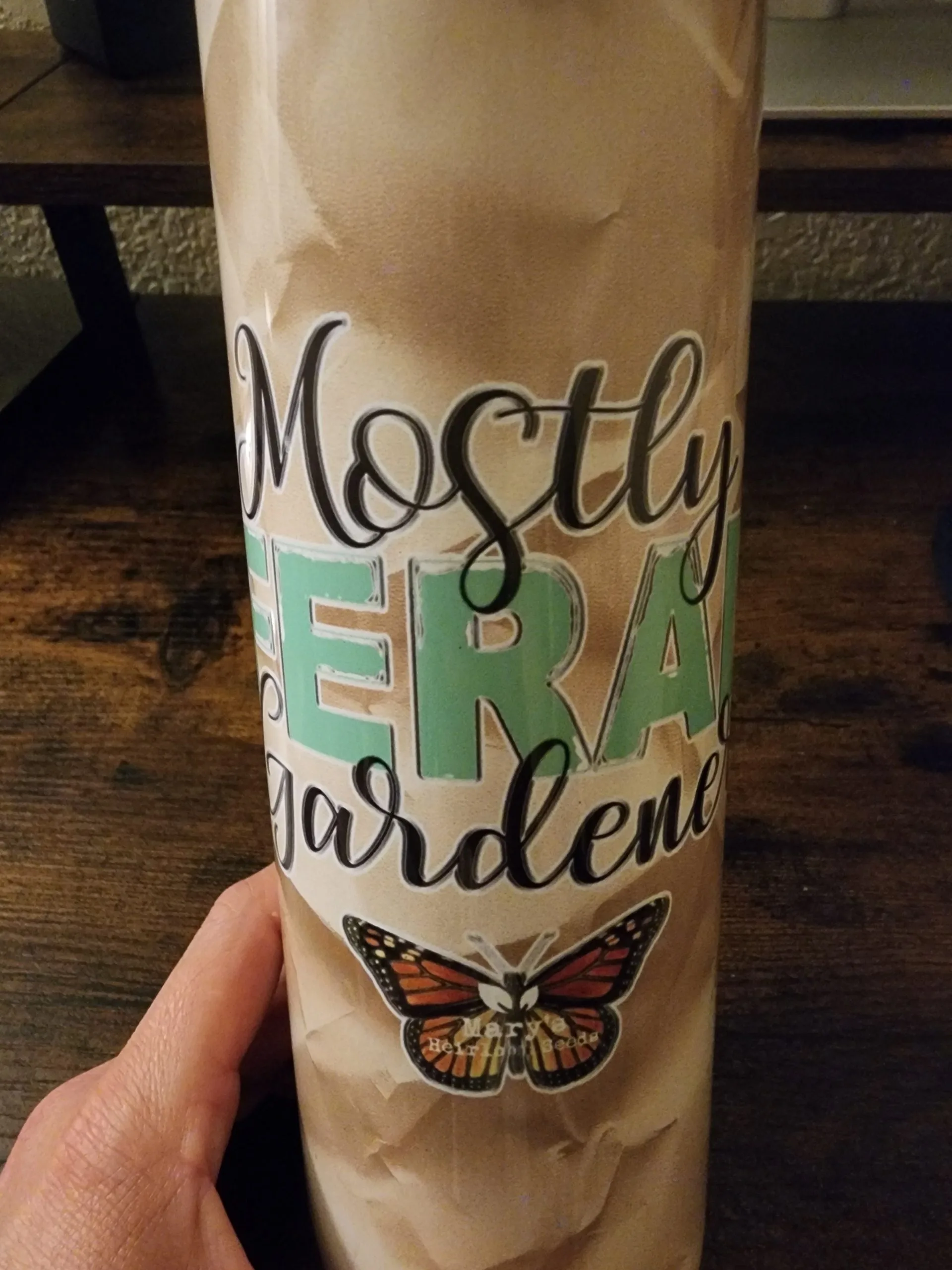 Mary’s Heirloom Seeds “Mostly Feral Gardener” 30 ounce Tumblers