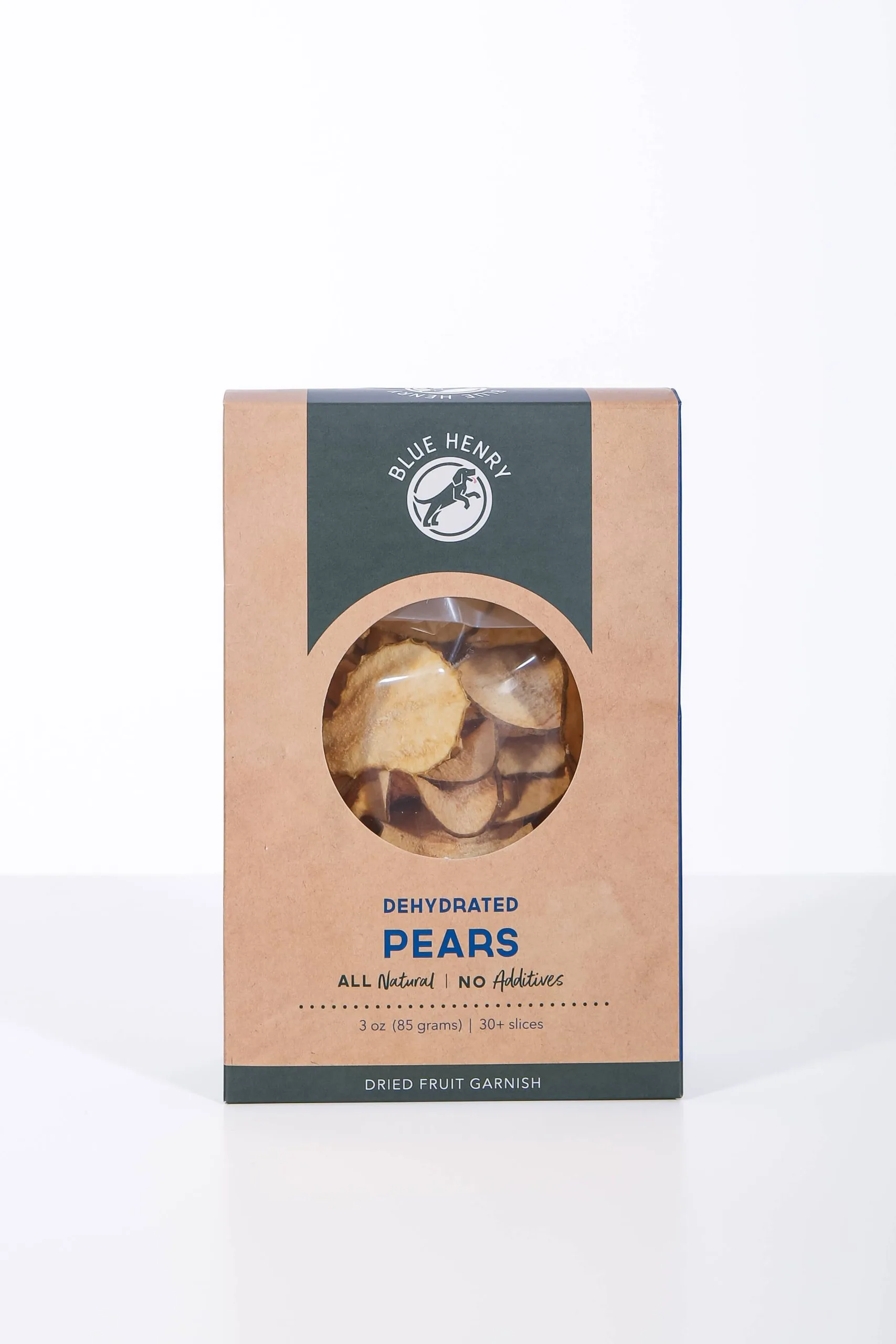 BlueHenry LLC – Dehydrated Pear Slice Garnish