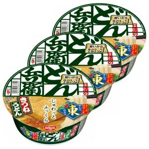 Nissin Donbei Kitsune Udon Instant Noodles (Pack of 3)