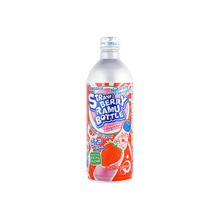 Sangaria Strawberry Ramu Bottle Strawberry flavor