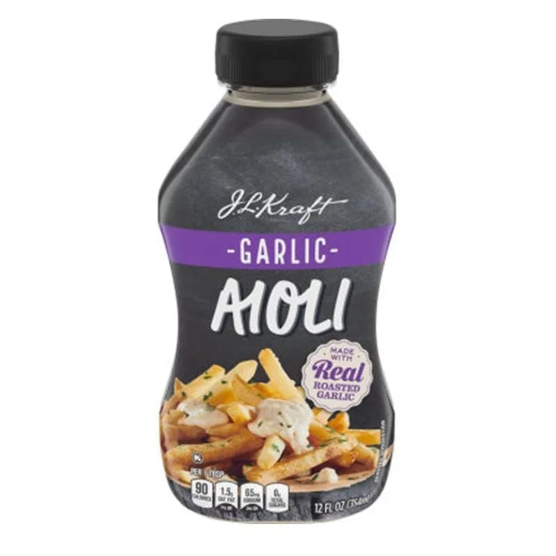 Kraft Mayo Garlic Aioli