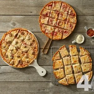 4 Lou Malnati’s Thin Crust Pizzas