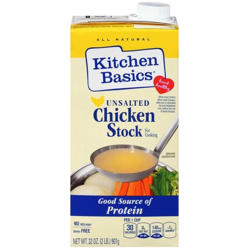 Kitchen Basics Unsalted Chicken Stock