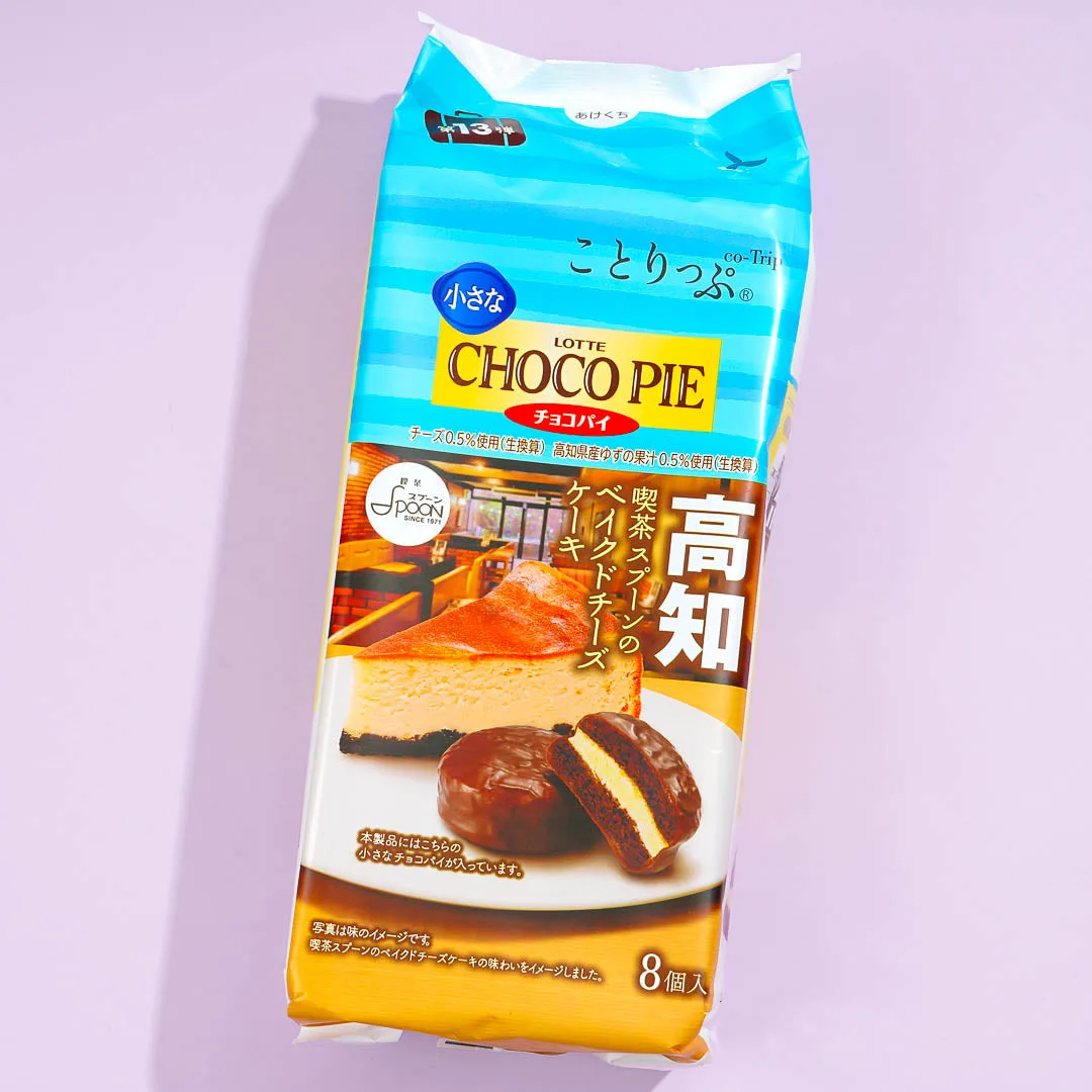 Lotte Co-Trip Choco Pie – Cafe Spoon’s Baked Cheesecake