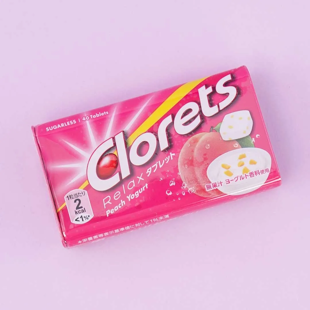 Clorets Relax Tablet Mints – Peach Yogurt