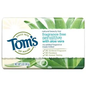 Tom’s of Maine – Natural Beauty Bar Soap with Aloe Vera, 5oz