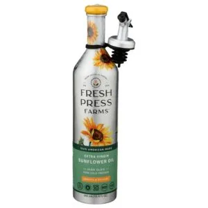 Fresh Press Farms – Extra Virgin Sunflower Oil 485 ML – (Pack of 6)