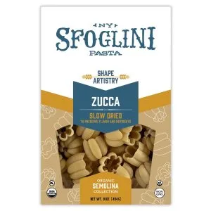 Sfoglini – Zucca, Organic Durum Semolina Pasta