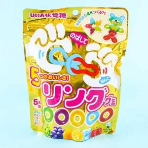 UHA Mikakuto Ring Gummy Candy – Assorted Flavors