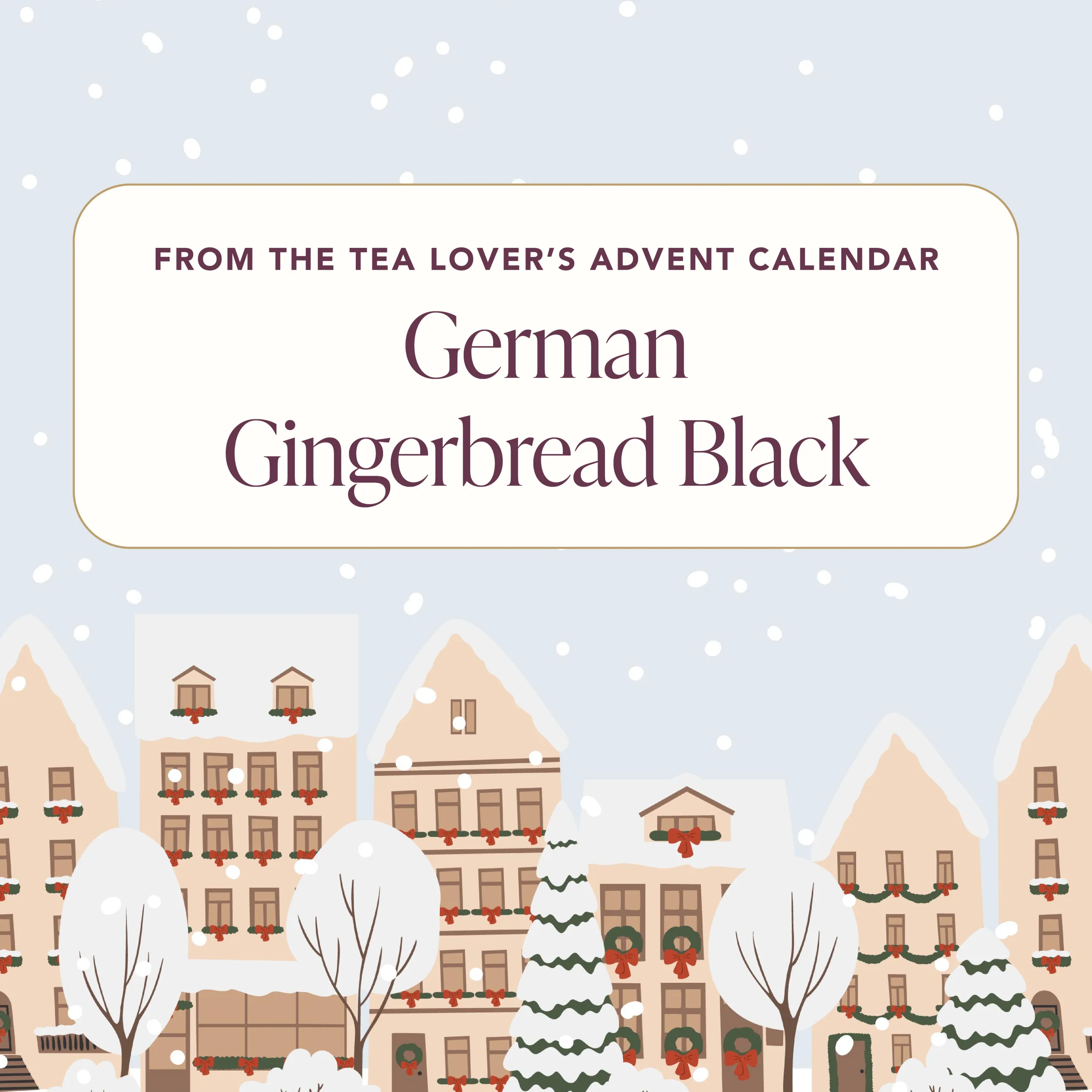 Advent 2024 – Caffeine – Day 25 – German Gingerbread Black