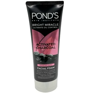 Pond’s – Bright Miracle – Activated Charcoal – Ultimate Oil Control – Facial Foam – 100 G