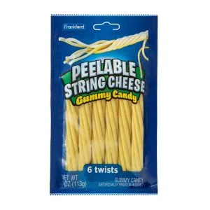 Frankford Peelable String Cheese Gummy Candy