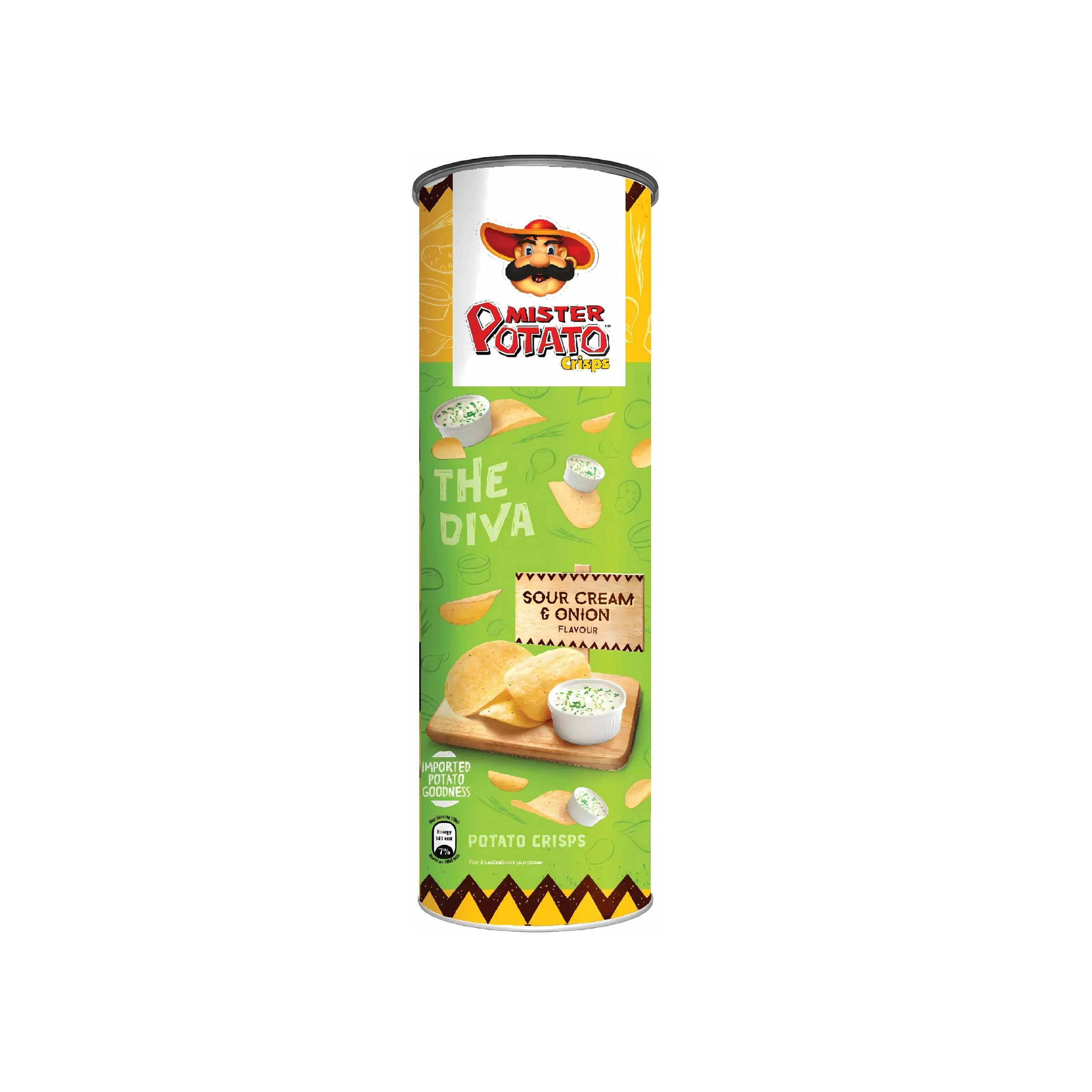 Mr. Potato Sour Cream (Malaysia)